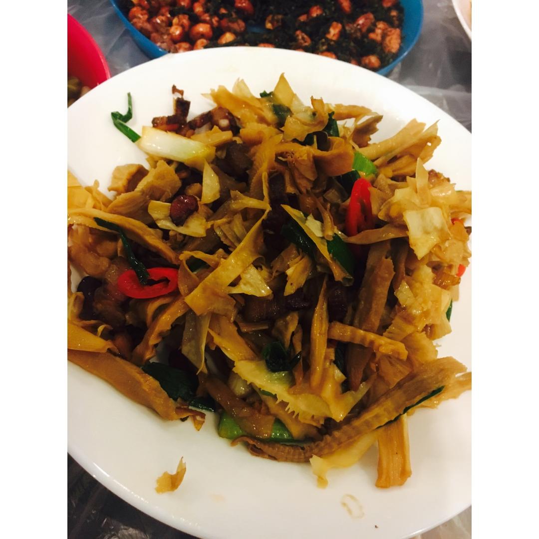 笋干腊肉