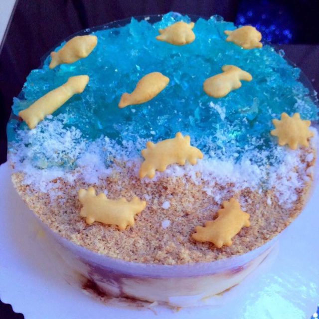 马尔代夫的海洋蛋糕