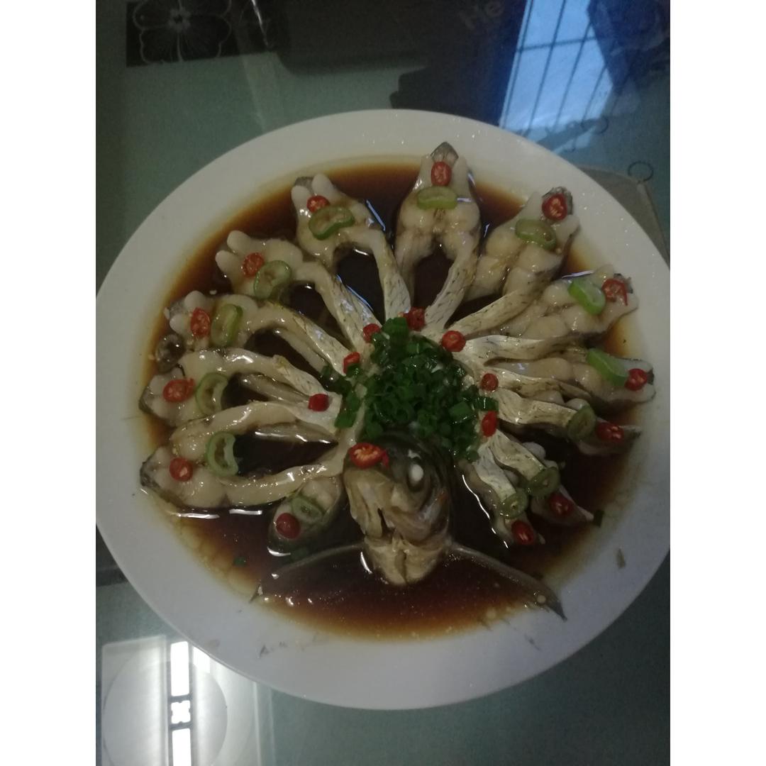 孔雀开屏-清蒸武昌鱼