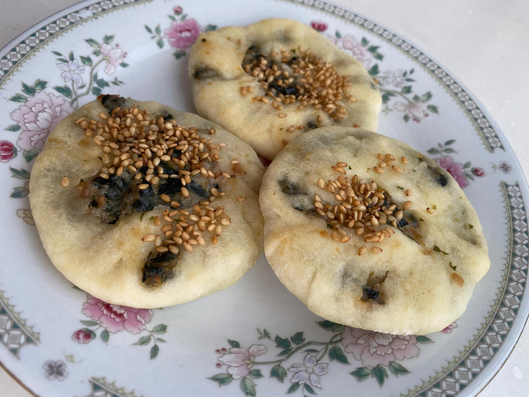 梅干菜猪肉烧饼