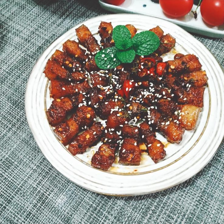 蜜汁烤五花的做法