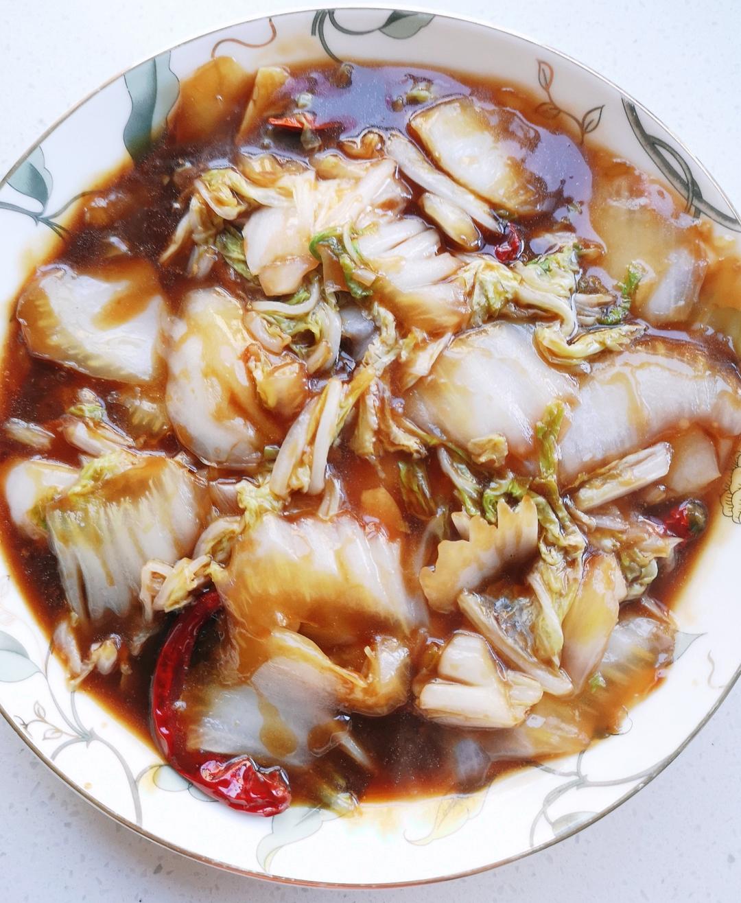 绝对好吃的醋熘白菜