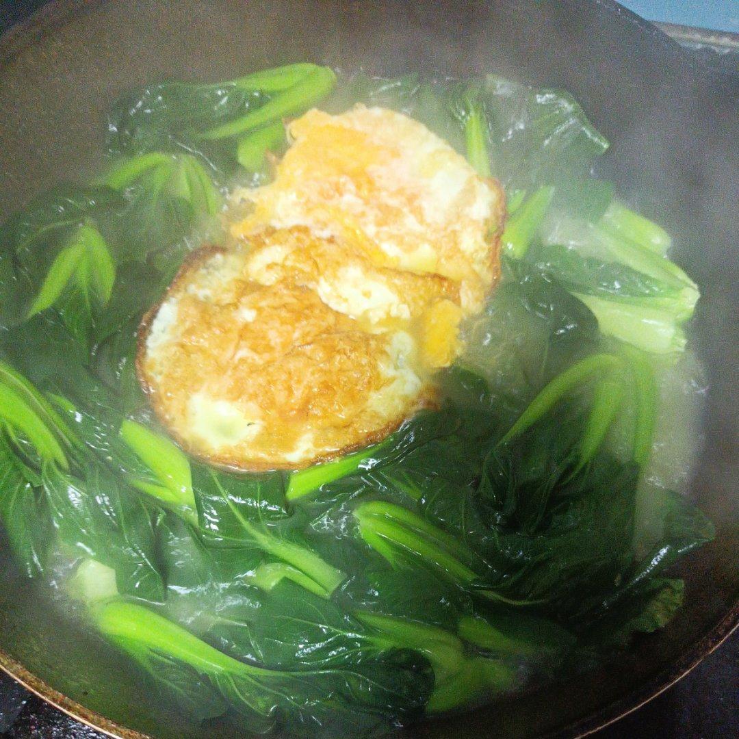 快手汤｜青菜鸡蛋汤