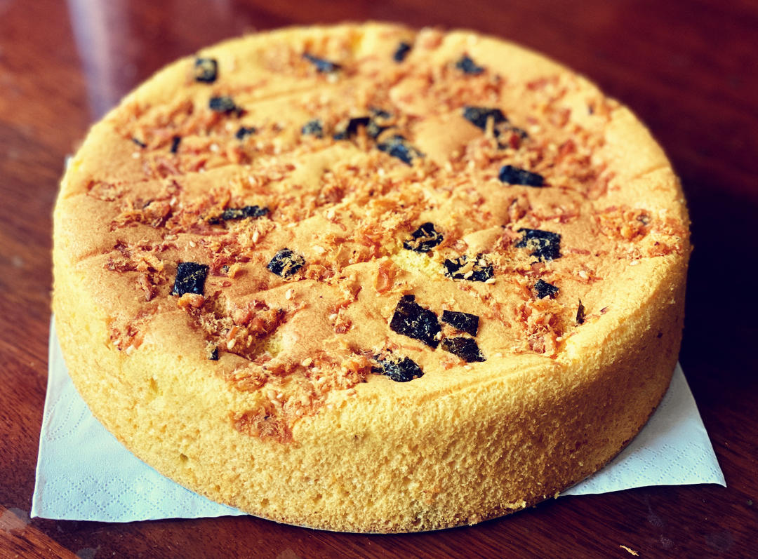 小香肉松咸味小蛋糕