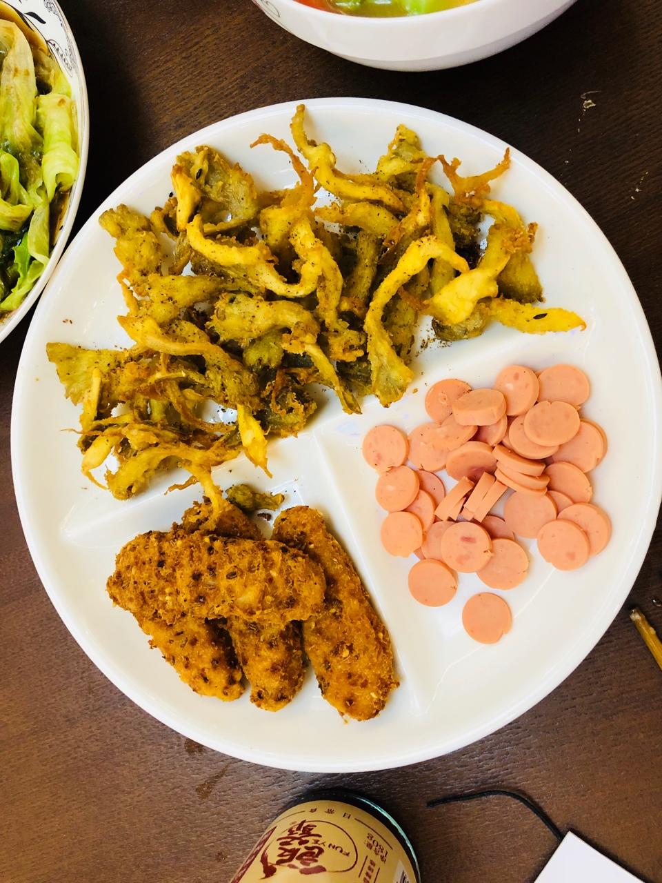 椒盐蘑菇