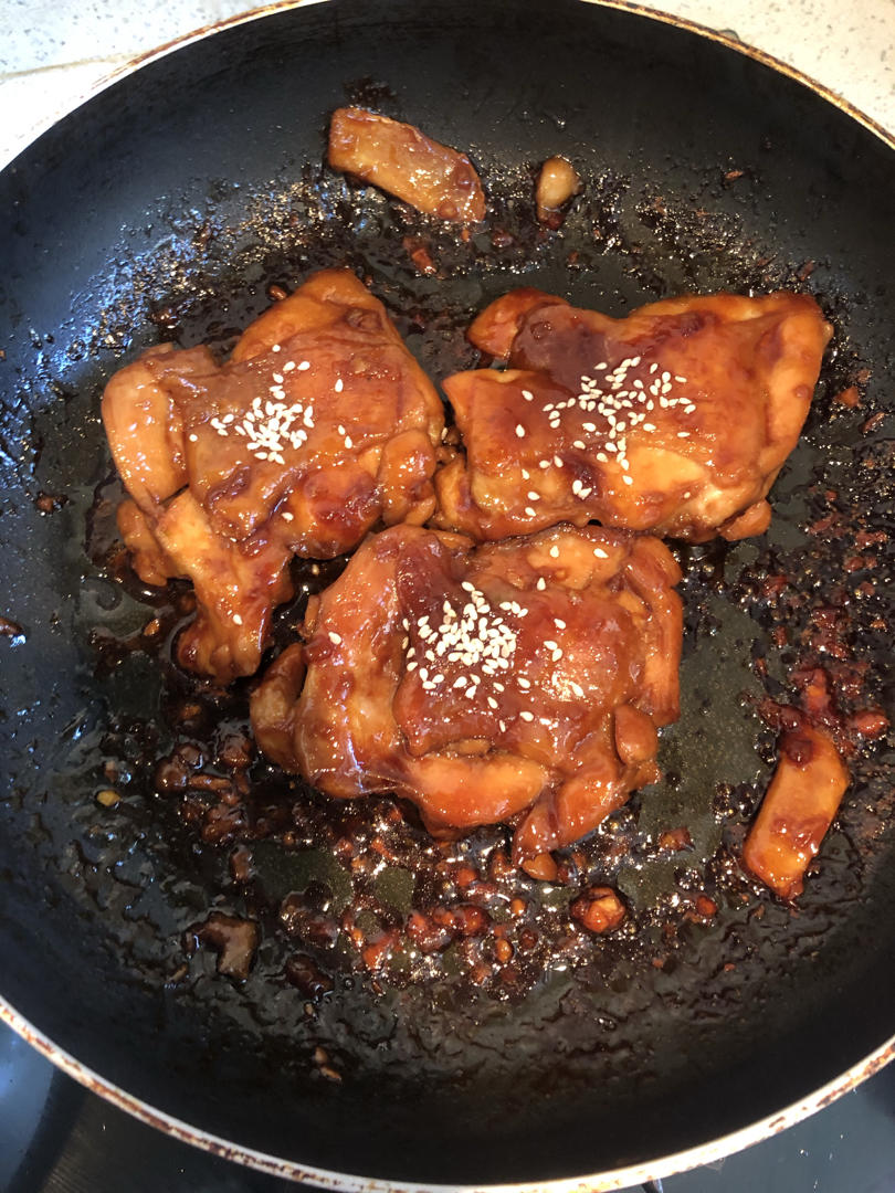 超美味的照烧鸡排饭