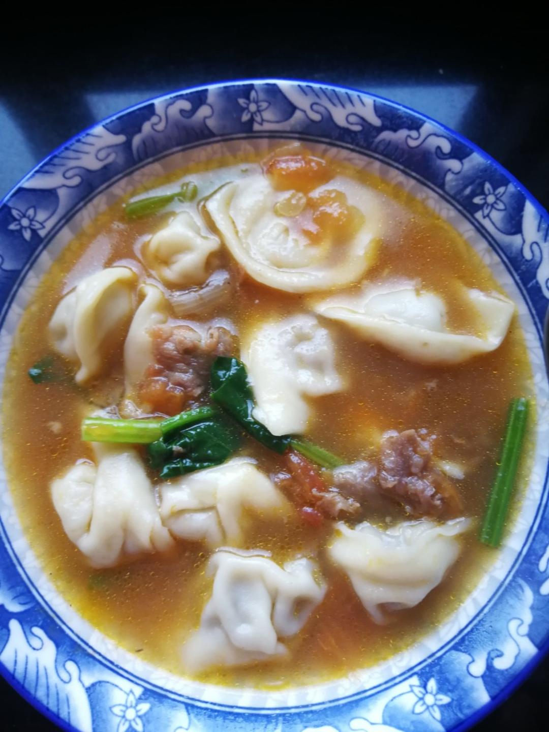 元宝馄饨的包法