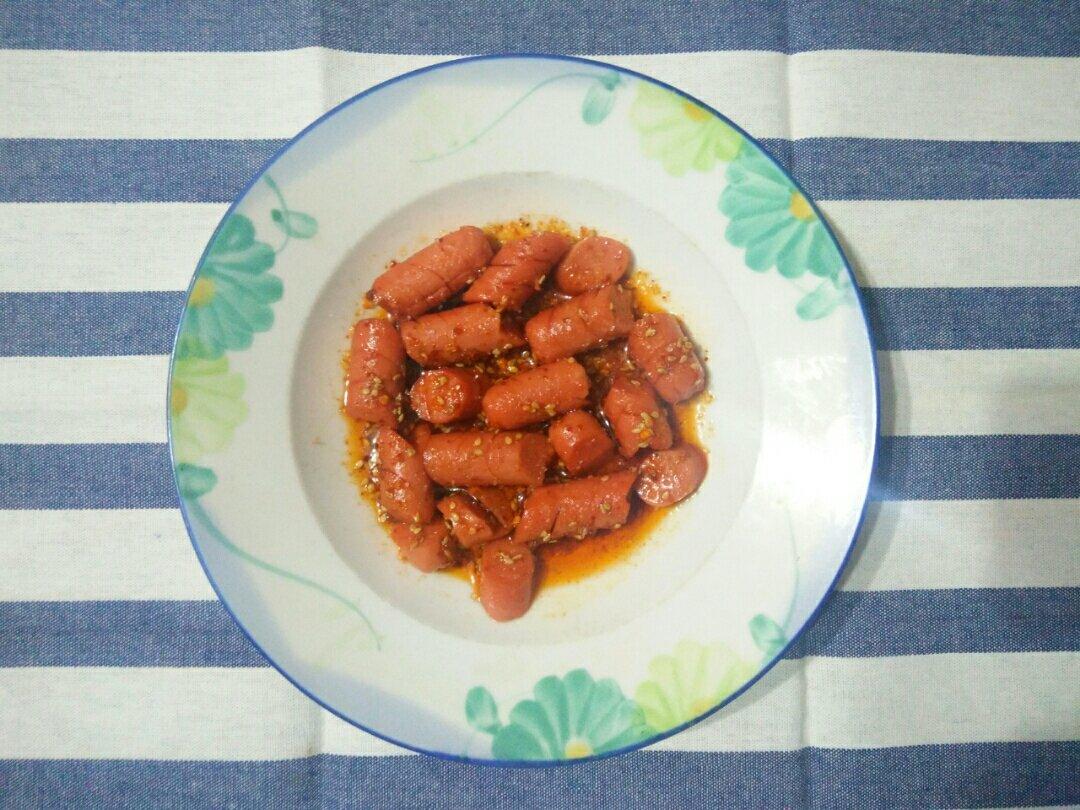 童年味道|油炸火腿肠