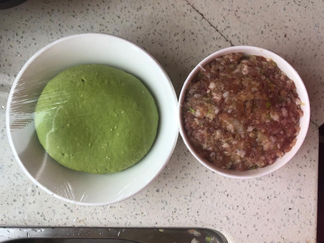 冬至菠菜饺子
