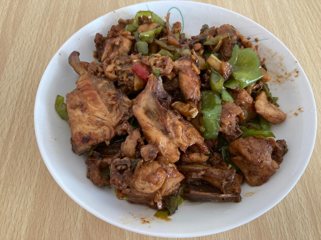 最简单的鸡肉做法——家常生炒鸡