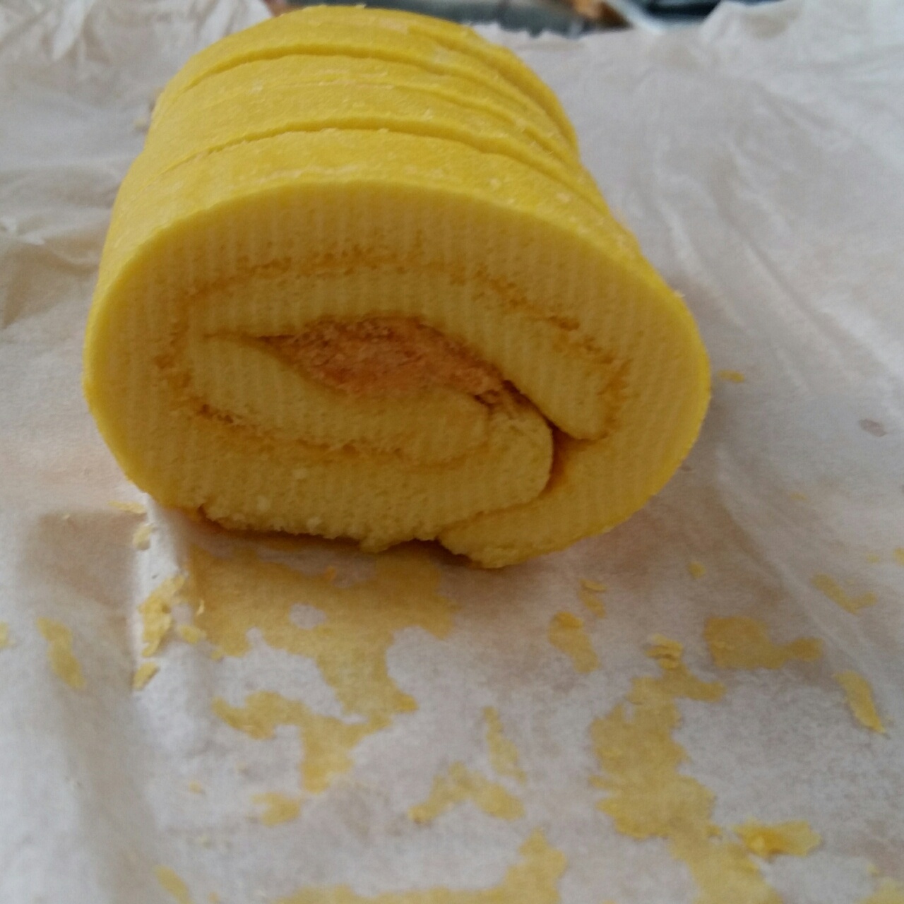 原味蛋糕卷