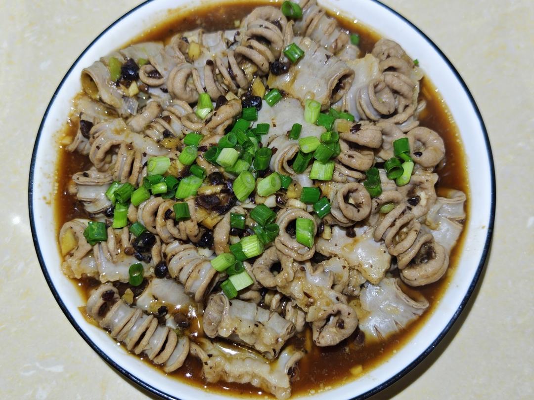 豆豉蒸小肠