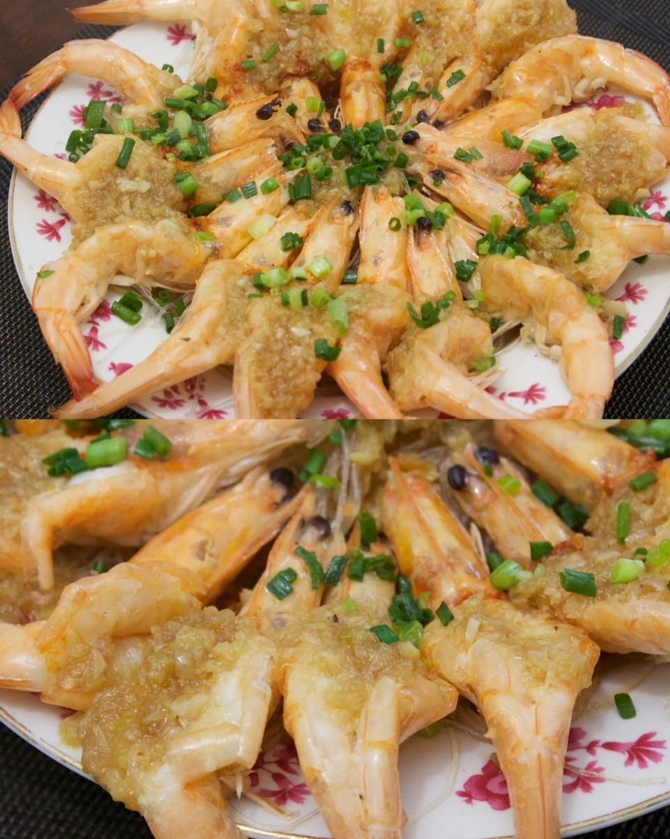 蒜蓉粉丝蒸大虾
