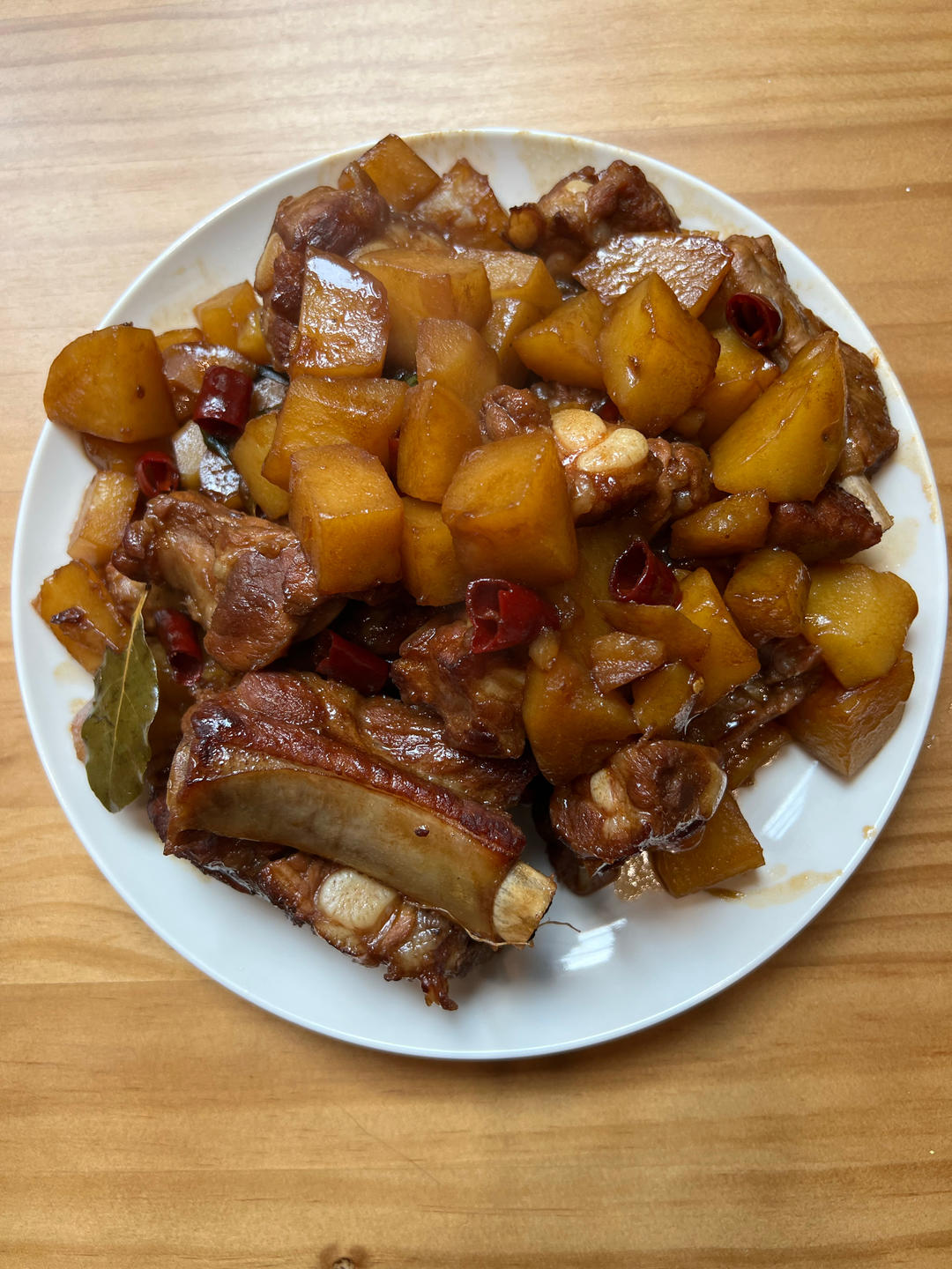 土豆炖肋排