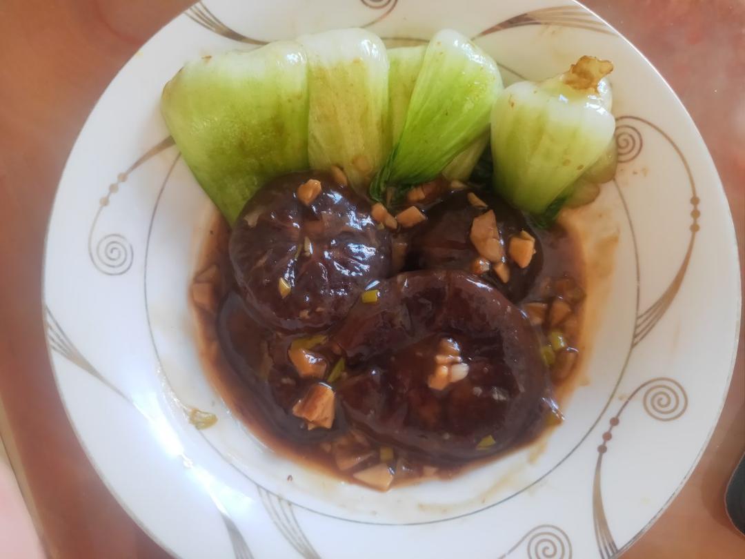 蚝油香菇小油菜