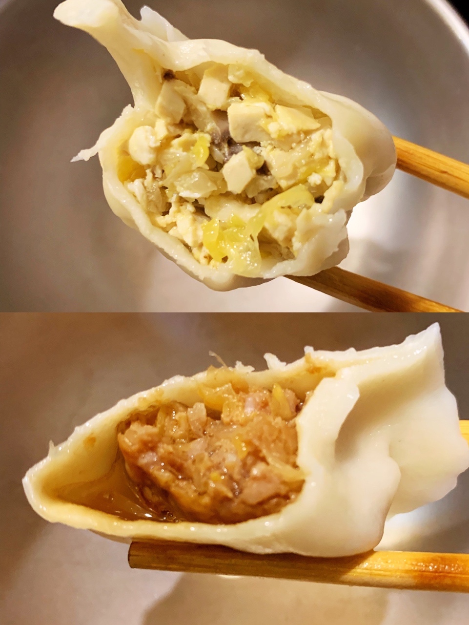 酸菜饺子·荤素两吃的做法