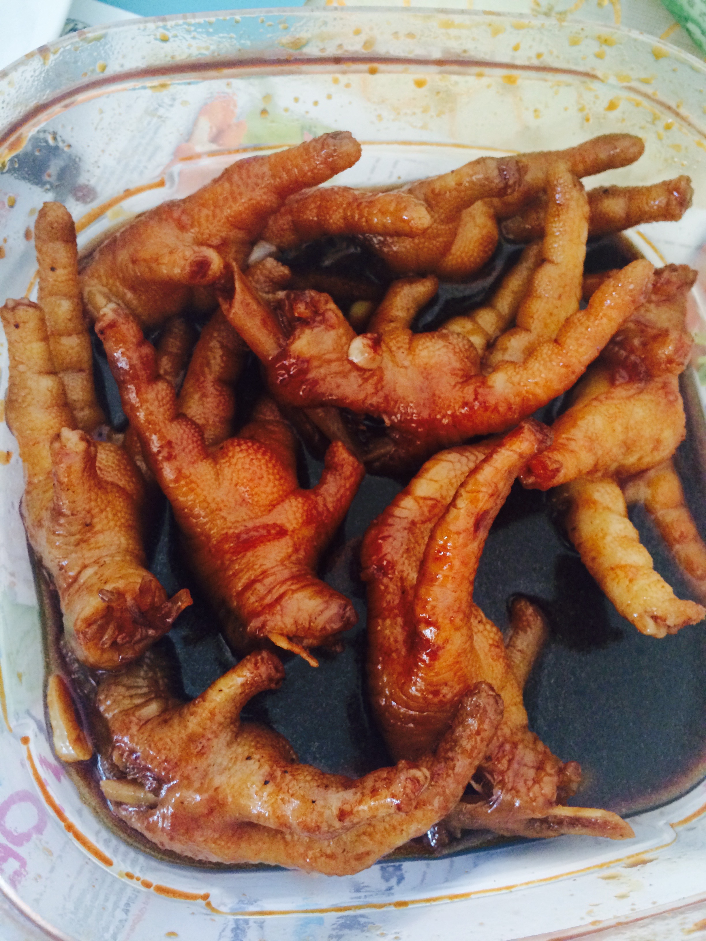 红烧鸡爪