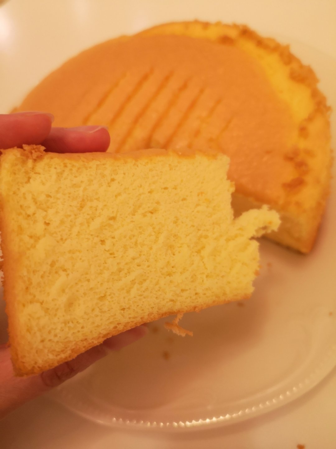 小美-橙汁海绵蛋糕