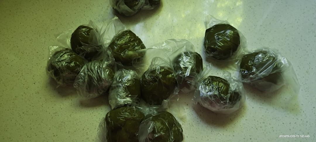 艾草青团（麻薯做法，常温不会变硬）