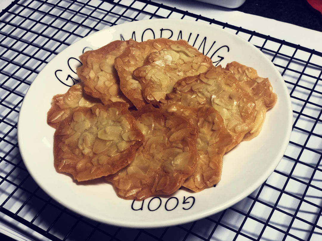 消灭蛋白好帮手：杏仁瓦片