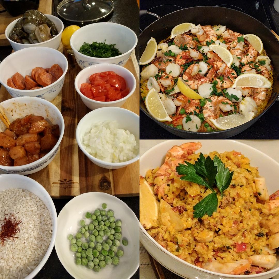 【曼食慢语】Seafood Paella 西班牙海鲜饭