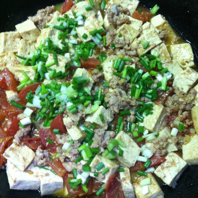 肉末豆腐~无敌下饭菜