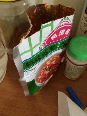 没有韩国辣酱也可以做出美味的泡菜拌饭的做法 步骤3