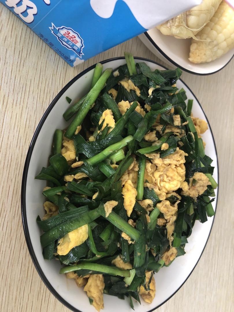 韭菜炒鸡蛋