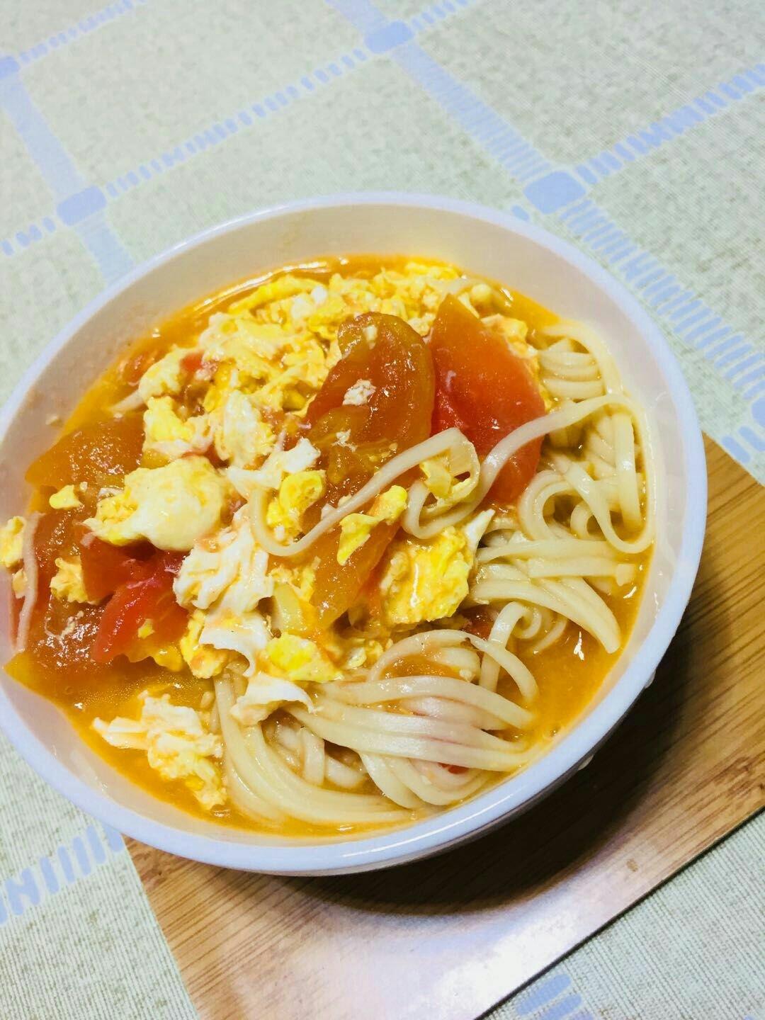番茄鸡蛋面