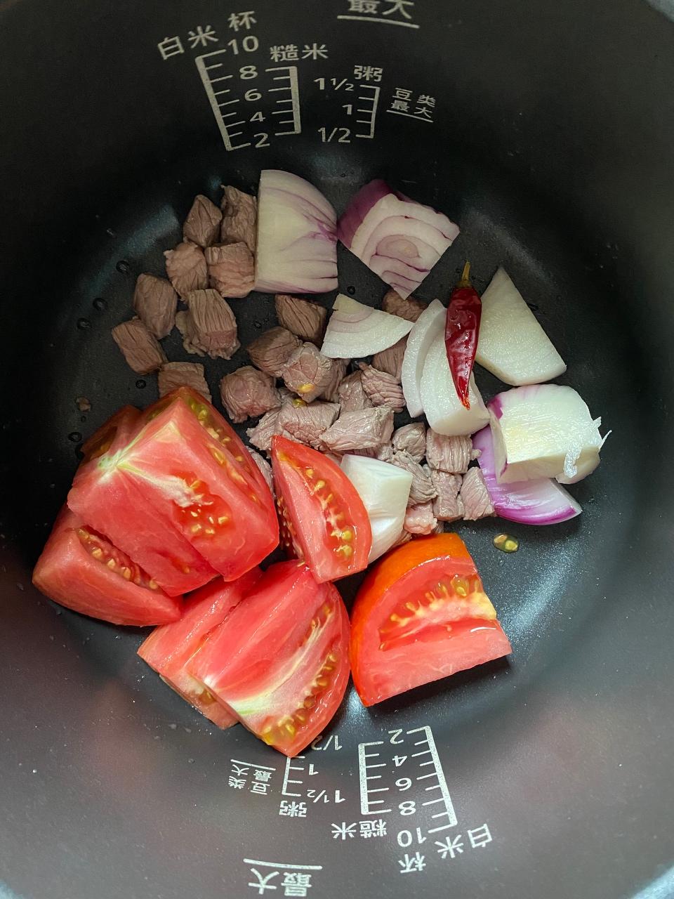 番茄黄牛里脊的做法