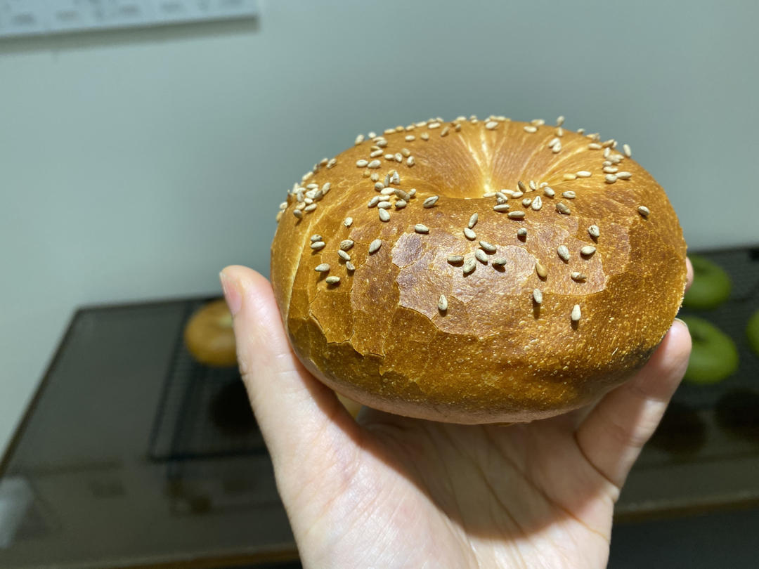 Sara爱烘焙：揭秘钻石裂纹贝果