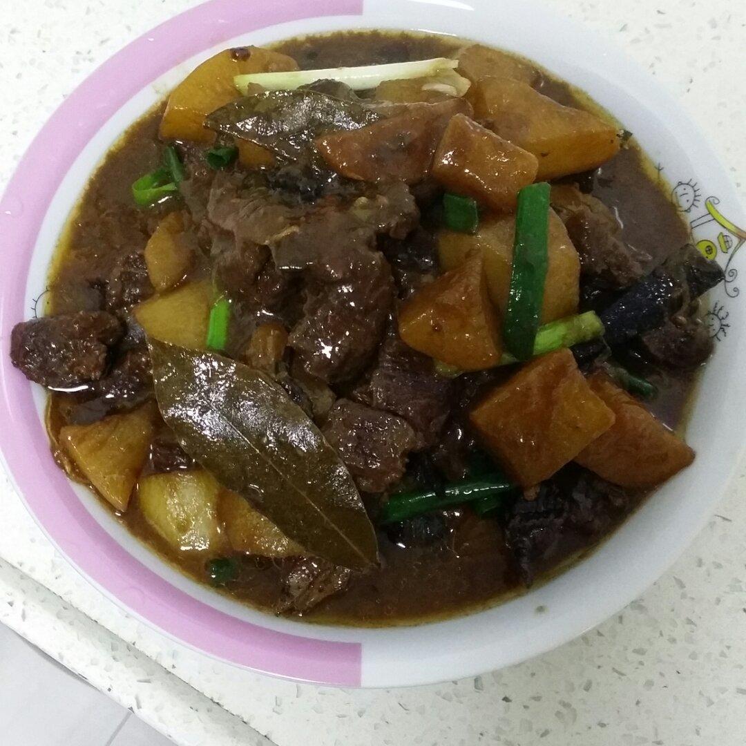 萝卜炖牛腩