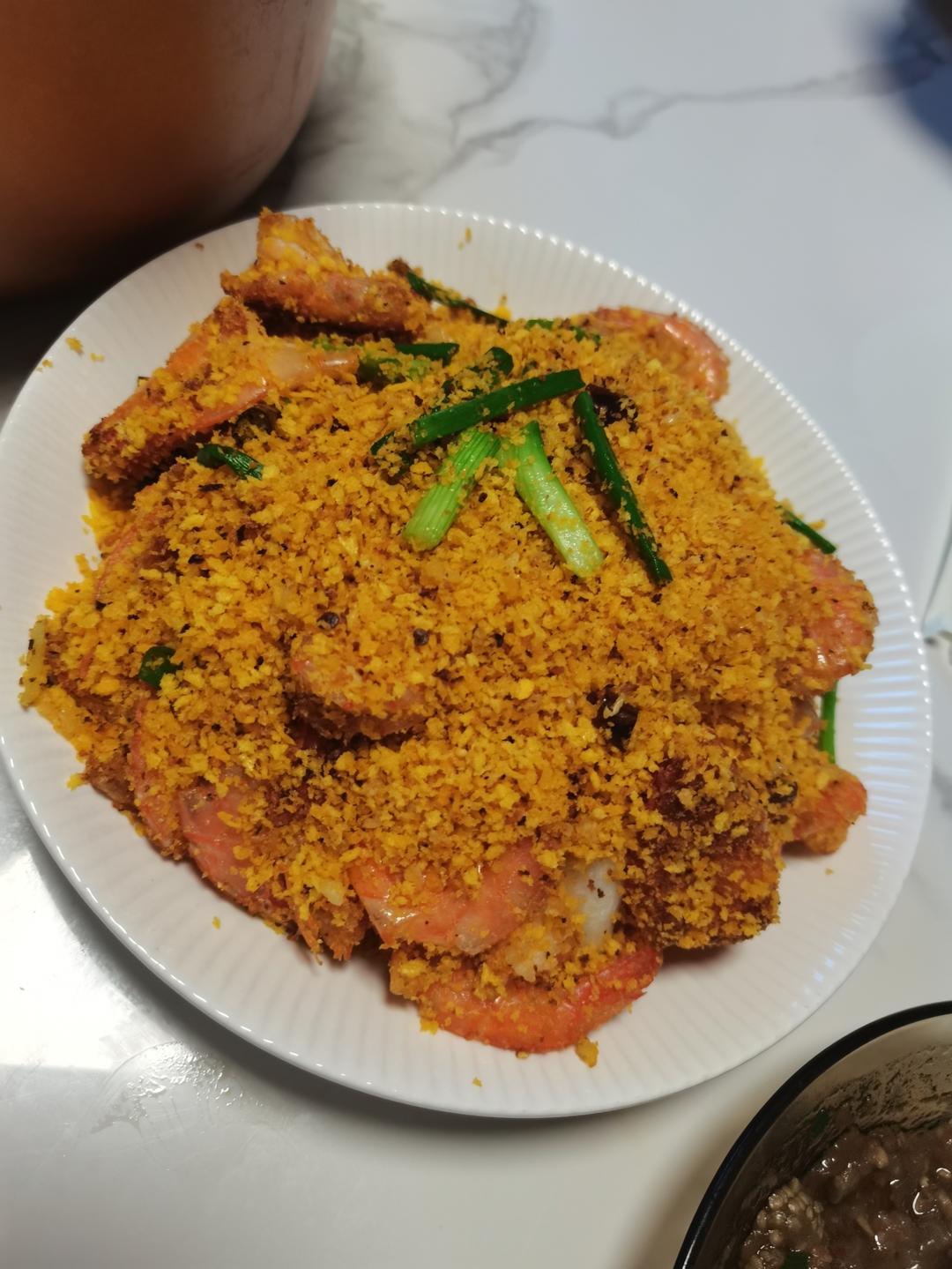 避风塘炒虾