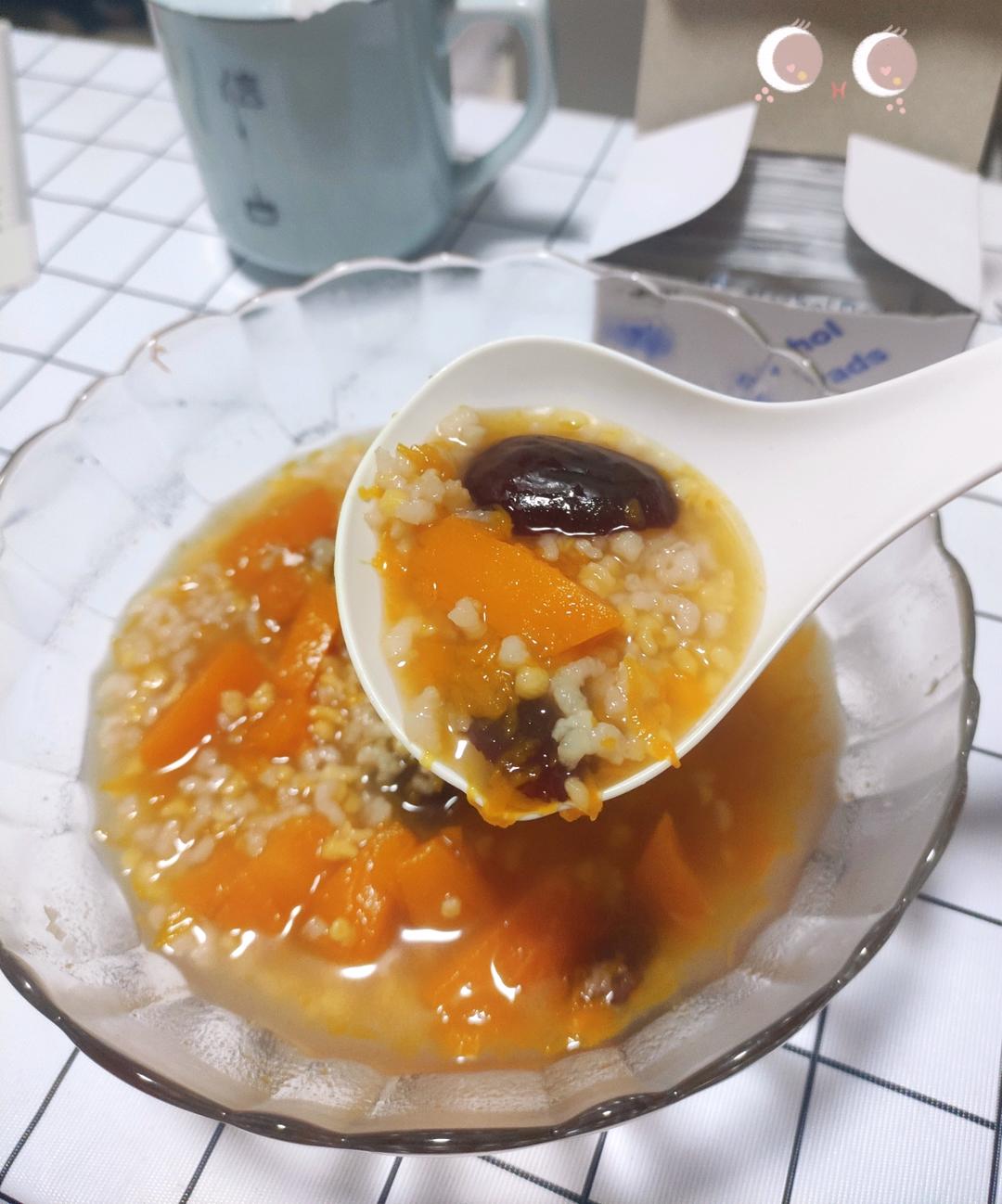 🔥 秋季养生粥‼️教你做健脾养胃的小米南瓜粥‼️