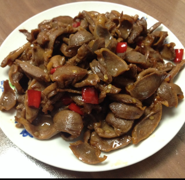 小米椒爆鸡胗