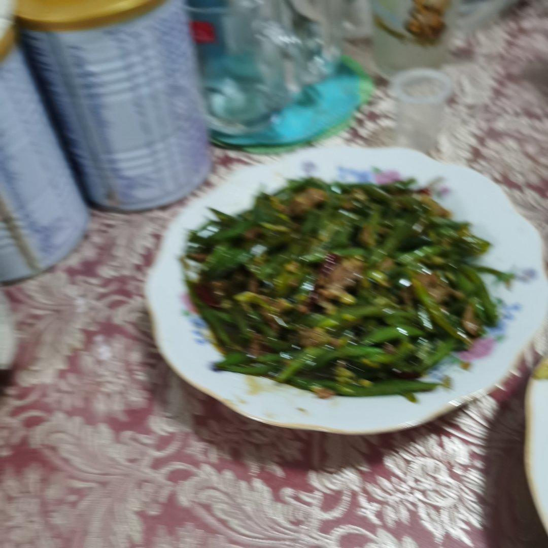 豆角肉丝饭