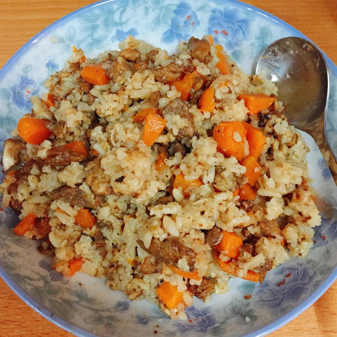 #宿舍食谱#香喷喷鸡胸肉饭（电饭煲版）