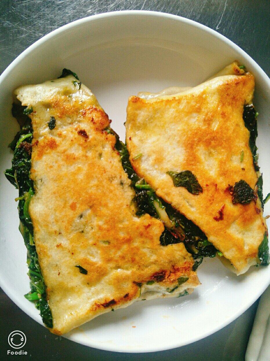 苋菜馍【苋菜卷饼】