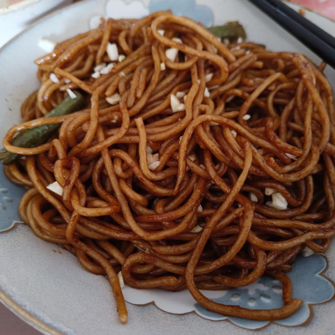 地道老北京扁豆焖面 豆角焖面 太好吃小心吃撑哦