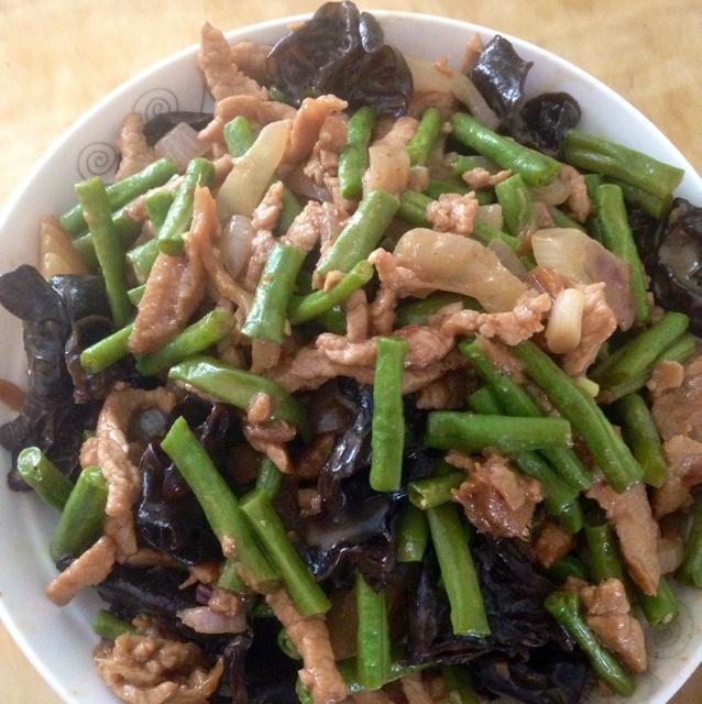 豇豆炒肉