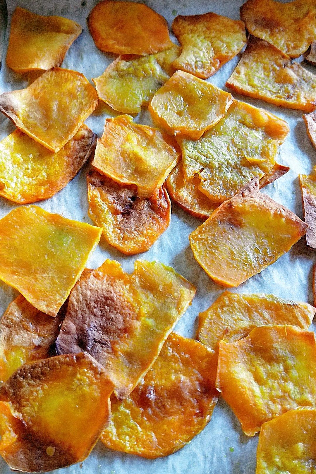 烤红薯片（烤箱版）