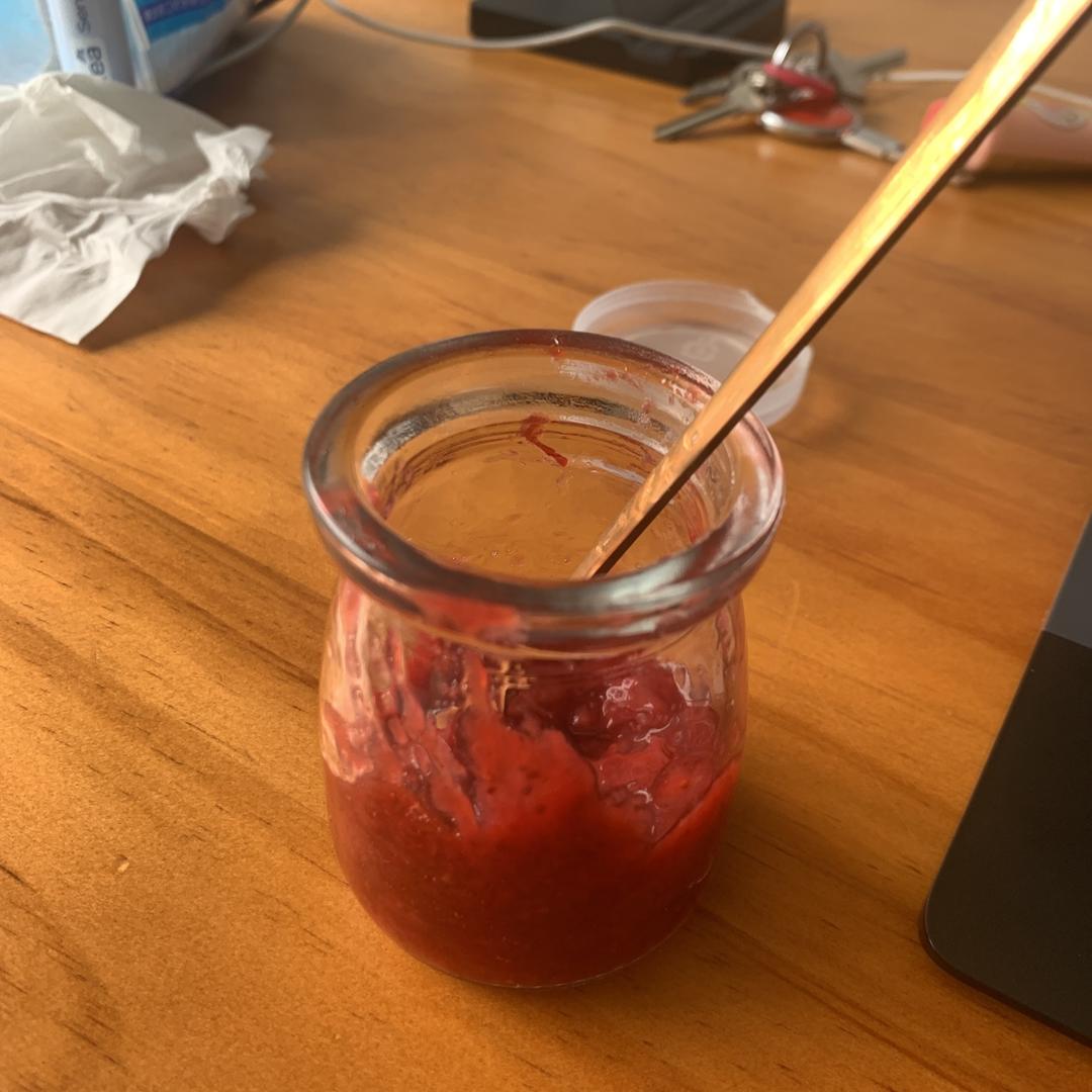 自制无添加草莓酱