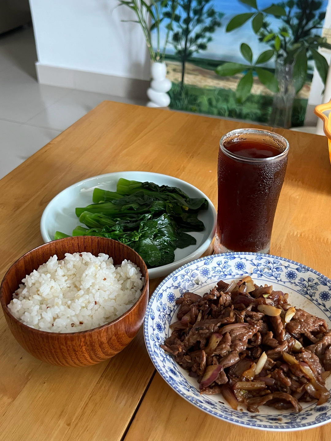 洋葱爆孜然牛肉