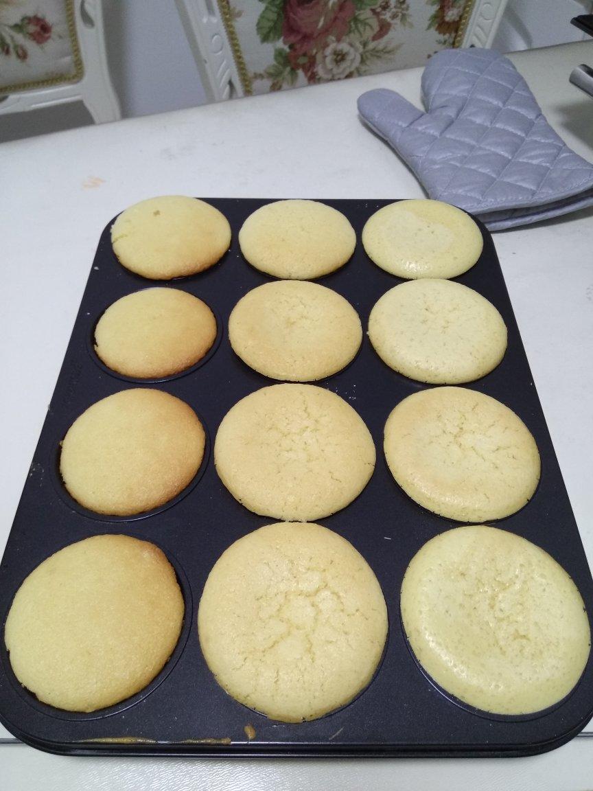 不会回缩的纸杯蛋糕--海氏烤箱定制