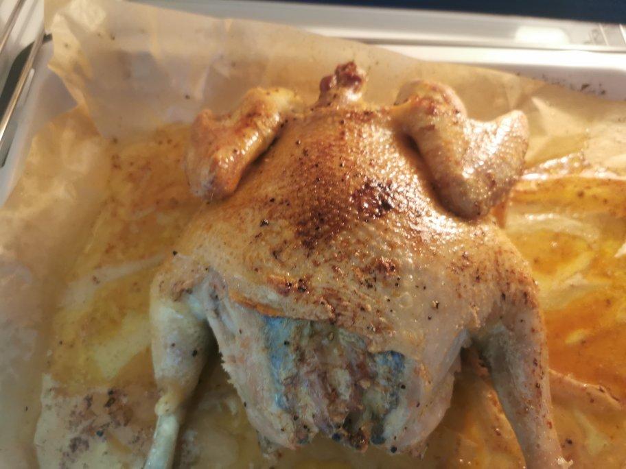 椒盐脆皮烤鸡（北鼎食谱）