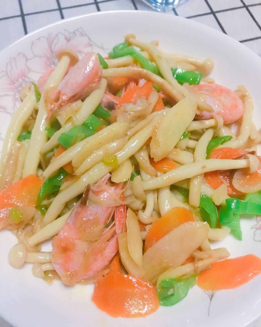 清炒蟹味菇