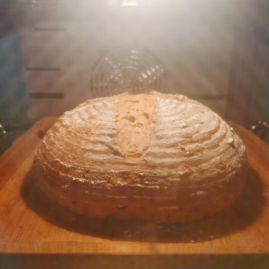 欧包，酒酿玫瑰桂圆软欧，养生系