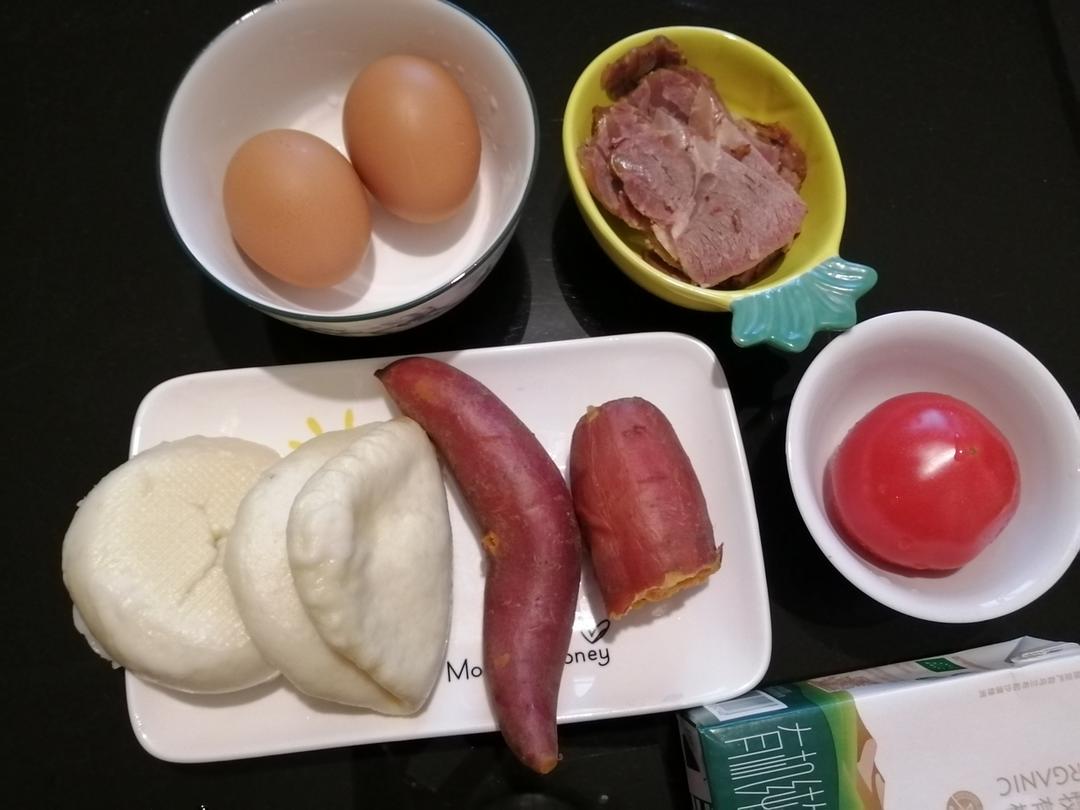 纯奶手撕吐司的做法 步骤1