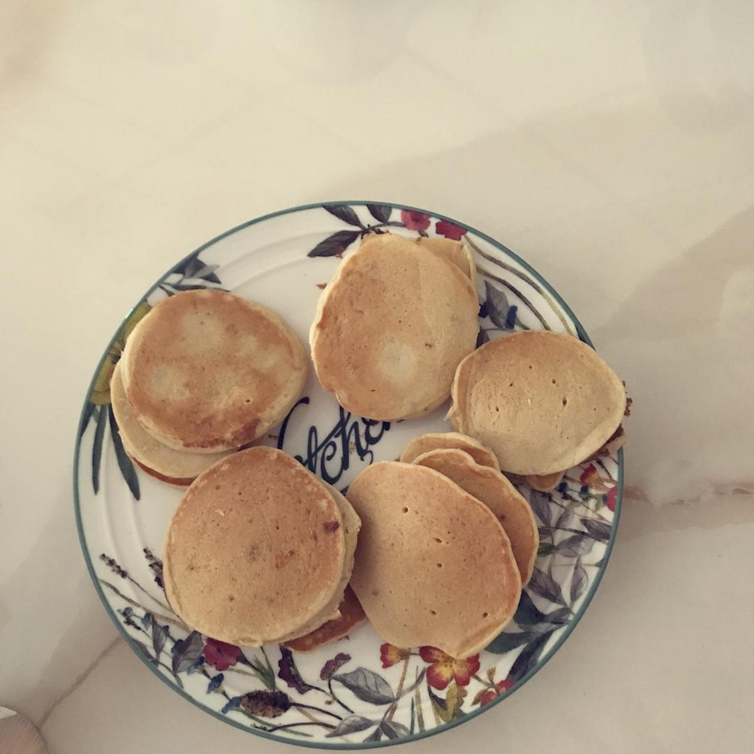 无油无糖香蕉松饼