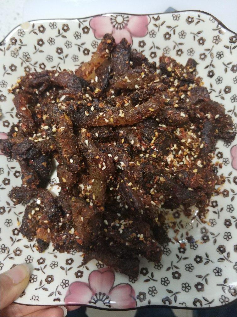 香辣牛肉干（内含宝宝吃的无辣版本）